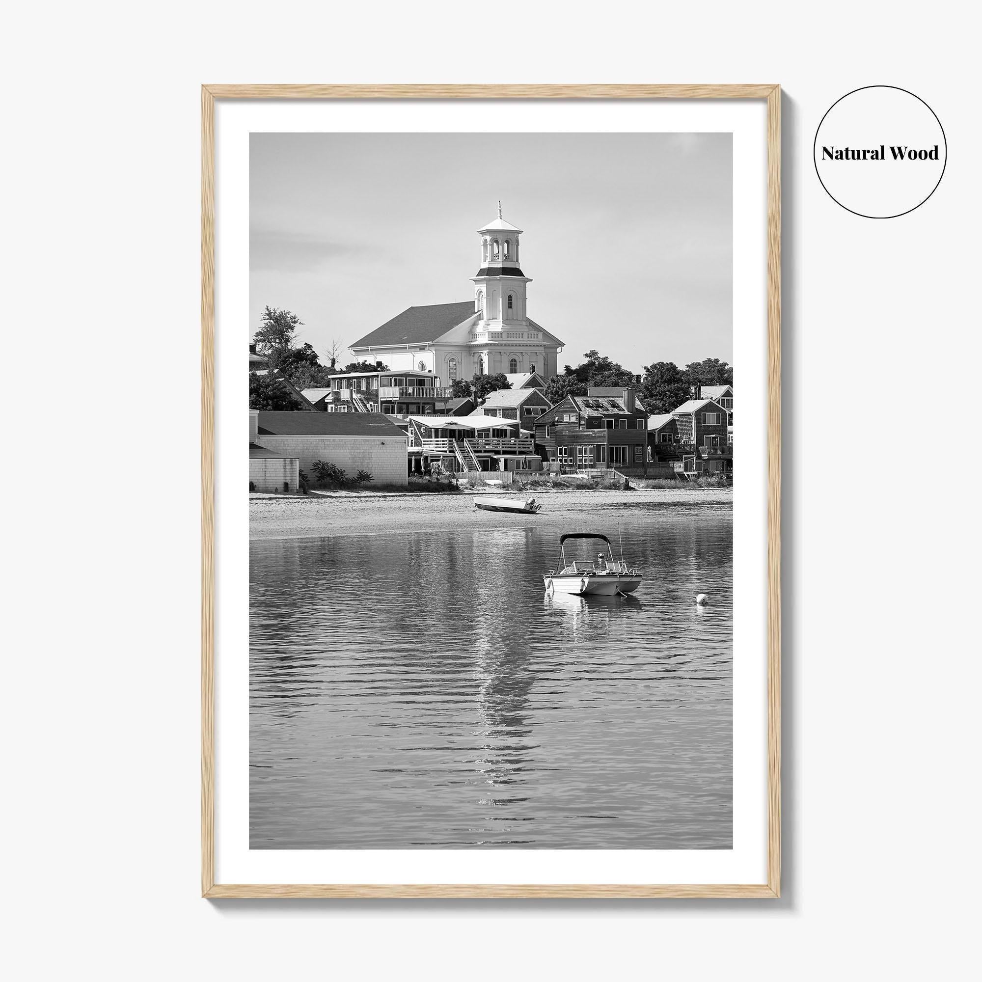 Cape Cod Black and White Fine Art Photo Print, Provincetown Massachusetts Poster