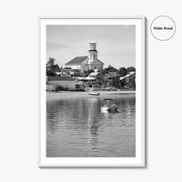 Cape Cod Black and White Fine Art Photo Print, Provincetown Massachusetts Poster