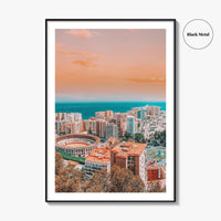 Malaga Fine Art Photo Print, Spain, Andalusia, Costa del Sol, Wall Decor, Poster