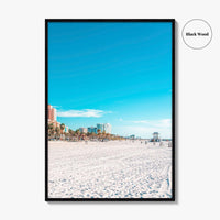 Clearwater Beach Fine Art Photo Print, Florida Wall Poster, USA