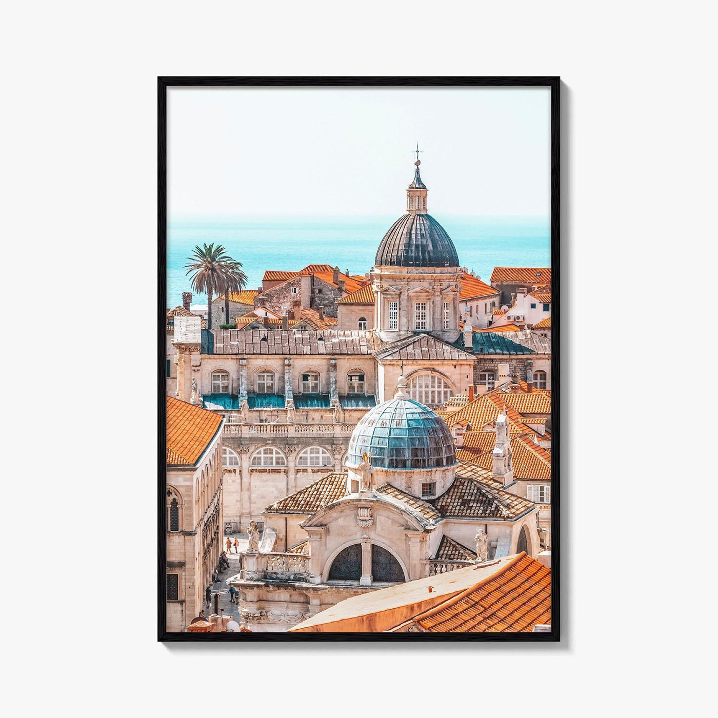 Dubrovnik Fine Art Photo Print, Old Town Panorama, Croatia Poster
