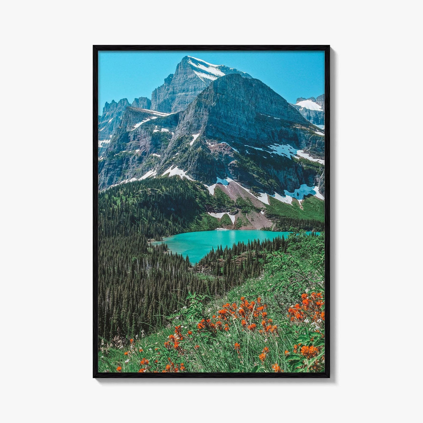 Glacier National Park Fine Art Photo Print, Montana USA, Wall Decor Poster