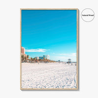 Clearwater Beach Fine Art Photo Print, Florida Wall Poster, USA