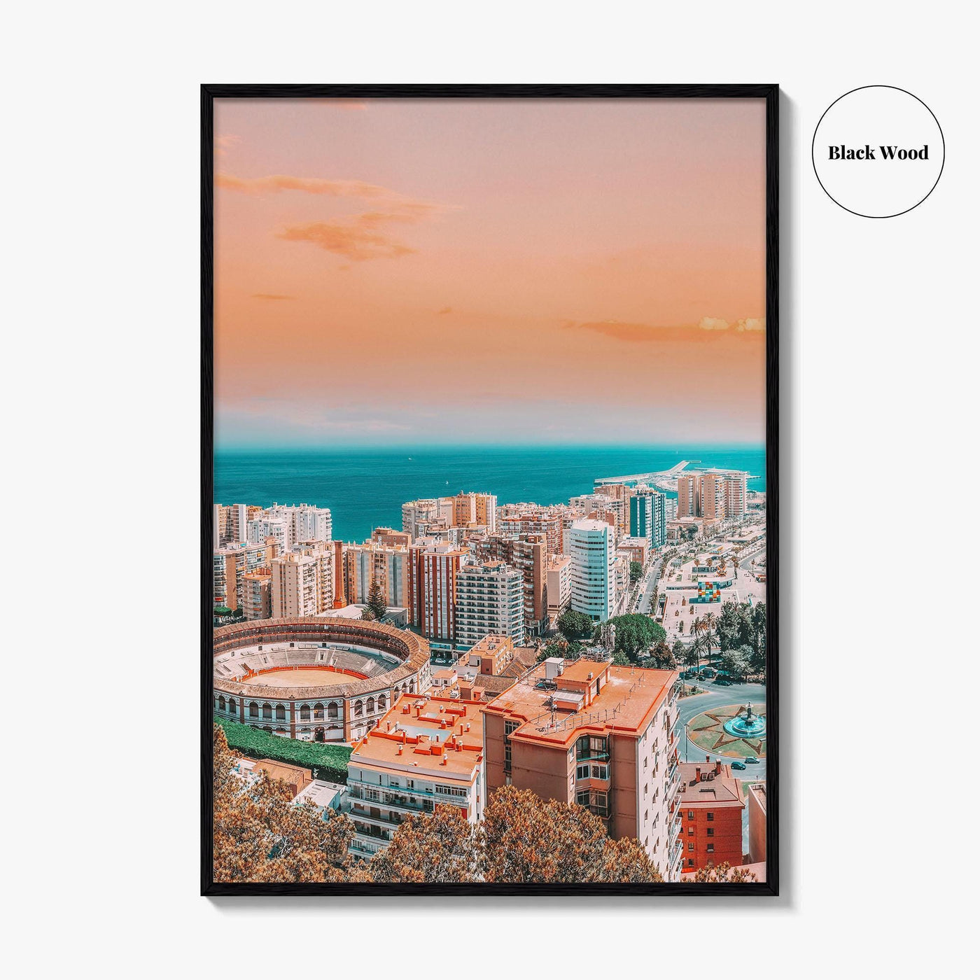 Malaga Fine Art Photo Print, Spain, Andalusia, Costa del Sol, Wall Decor, Poster