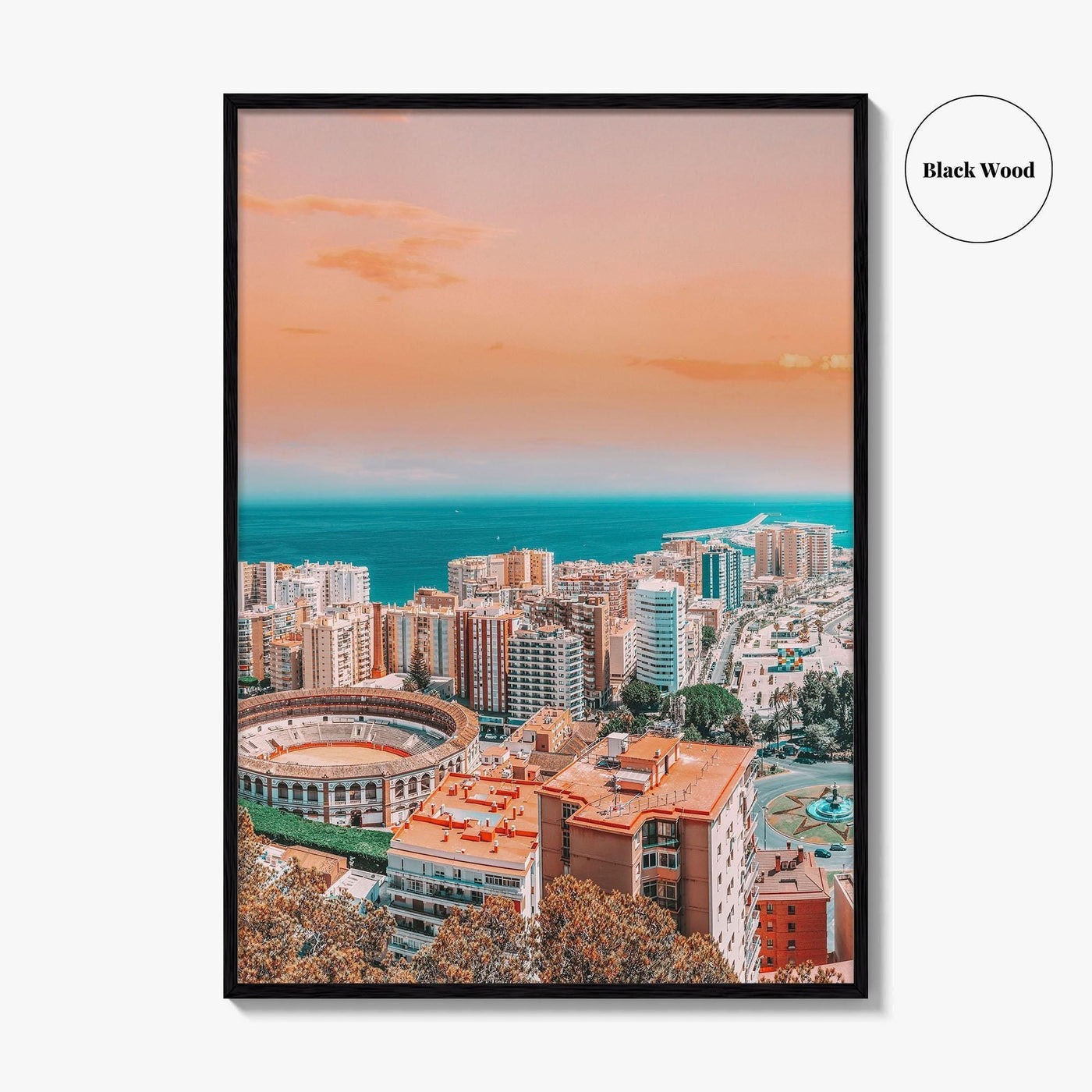 Malaga Fine Art Photo Print, Spain, Andalusia, Costa del Sol, Wall Decor, Poster