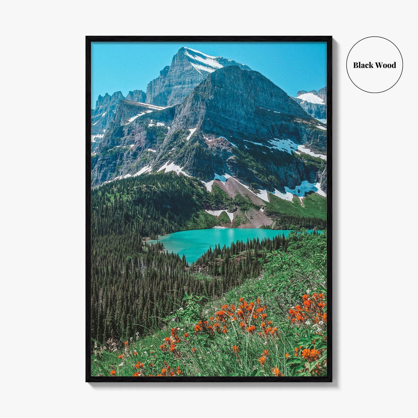 Glacier National Park Fine Art Photo Print, Montana USA, Wall Decor Poster