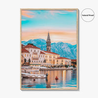 Perast Fine Art Photo Print, Kotor, Bay of Kotor, Montenegro Wall Decor Poster