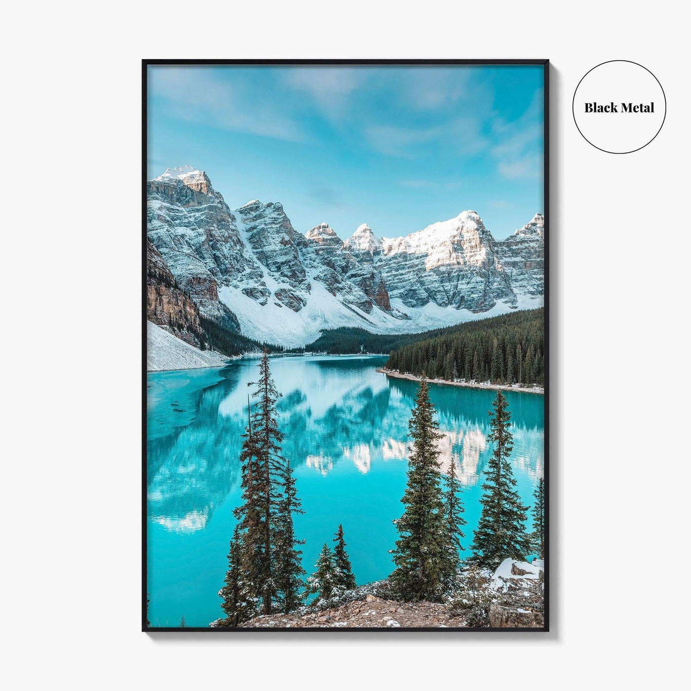 Moraine Lake Fine Art Photo Print, Banff National Park Poster