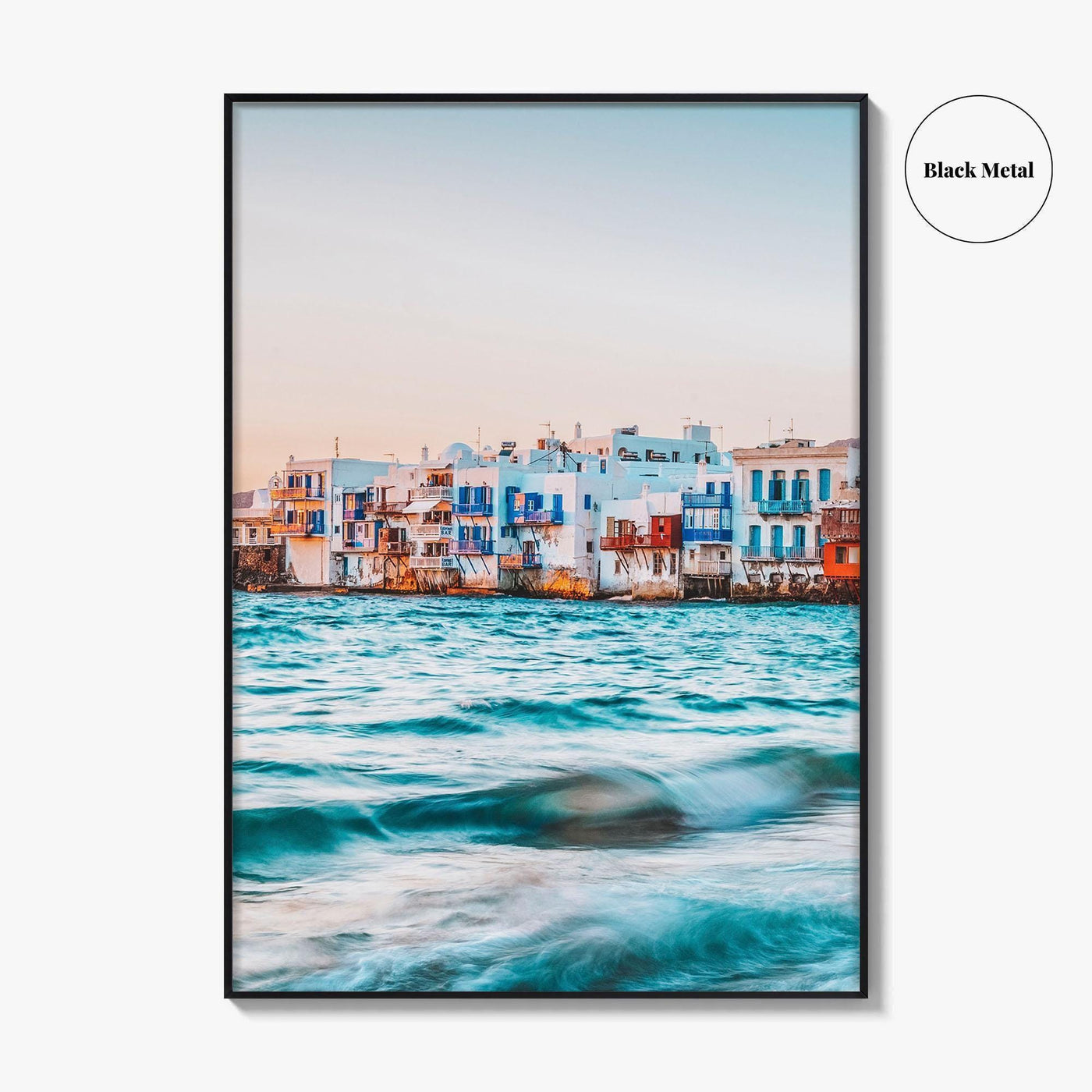 Mykonos Fine Art Photo Print, Little Venice, Greece Wall Art, Aegean Sea