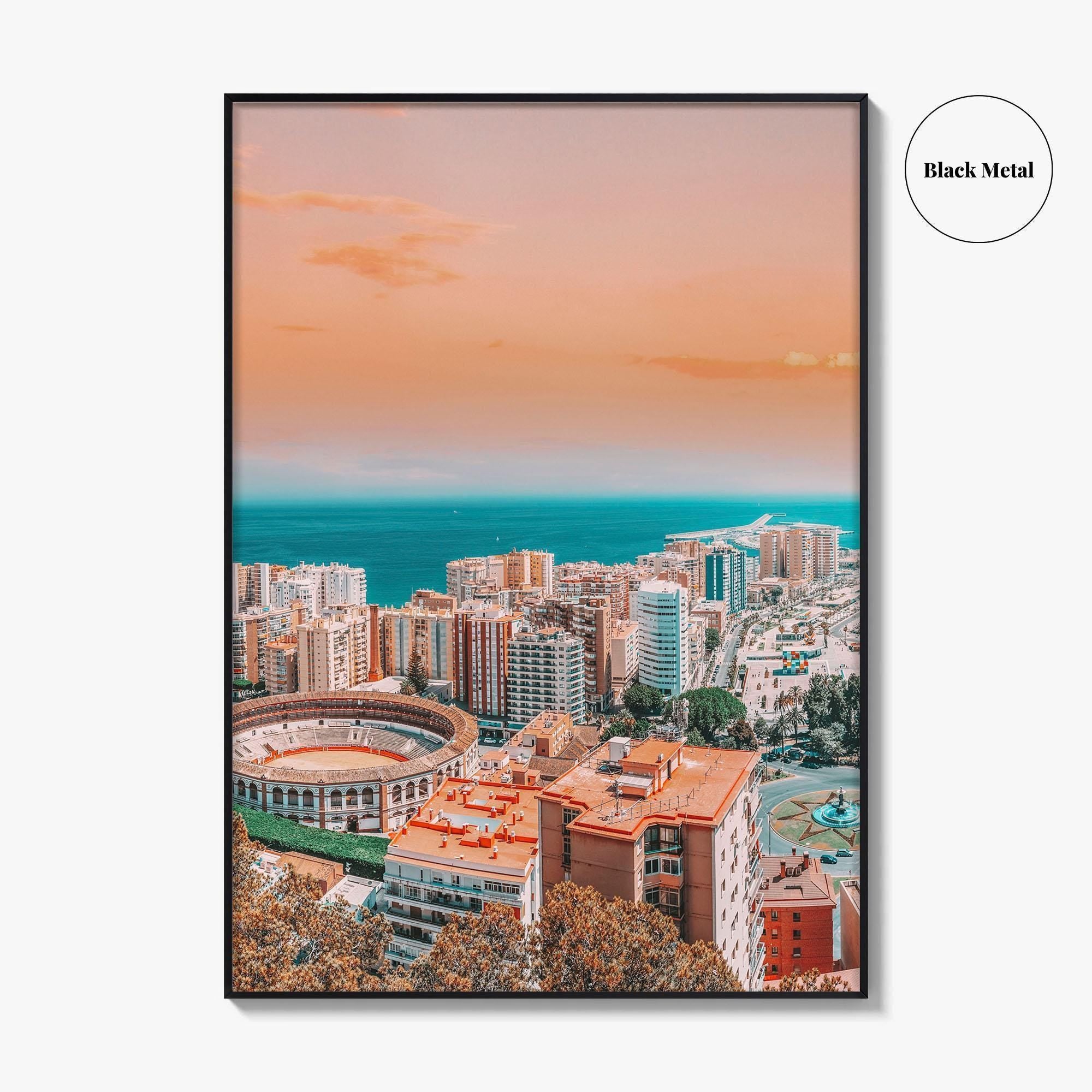 Malaga Fine Art Photo Print, Spain, Andalusia, Costa del Sol, Wall Decor, Poster