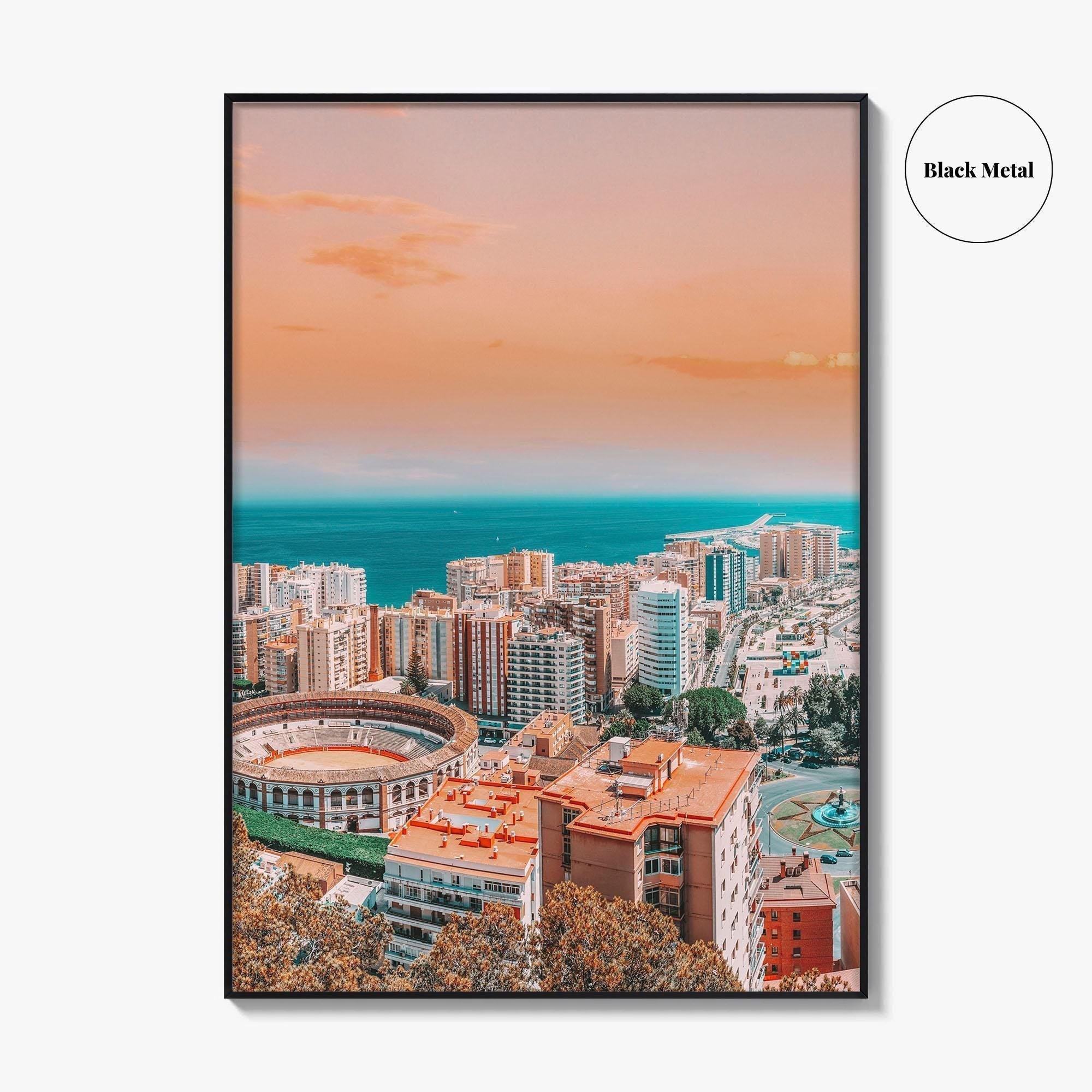 Malaga Fine Art Photo Print, Spain, Andalusia, Costa del Sol, Wall Decor, Poster