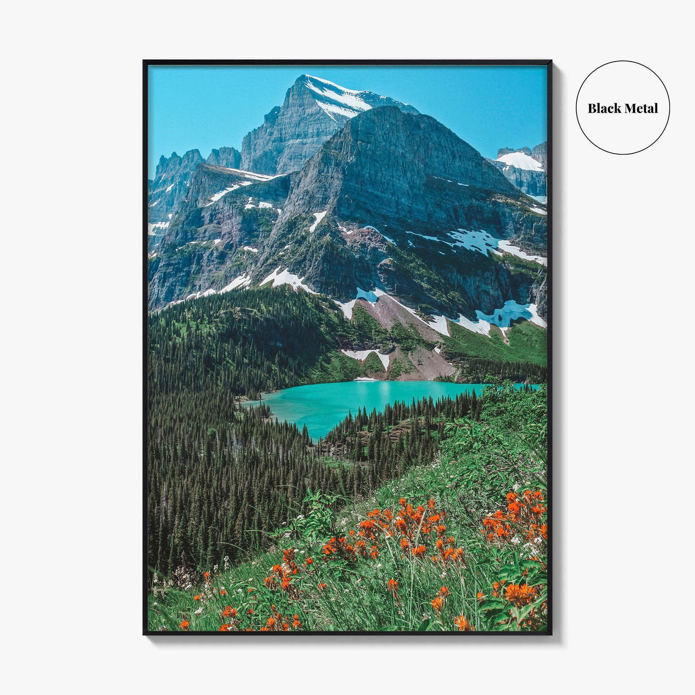 Glacier National Park Fine Art Photo Print, Montana USA, Wall Decor Poster