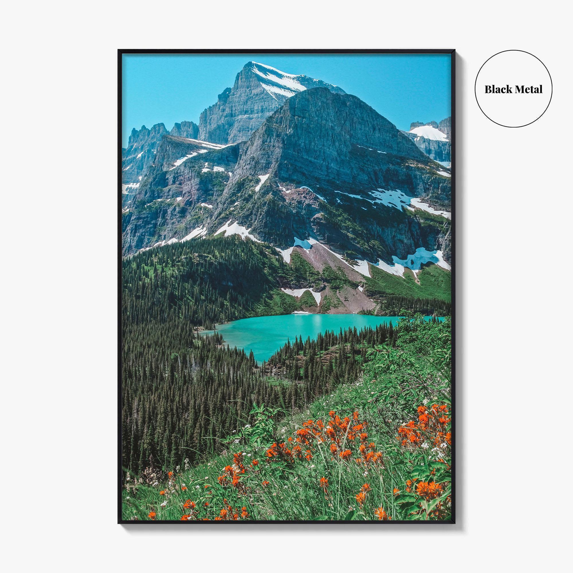 Glacier National Park Fine Art Photo Print, Montana USA, Wall Decor Poster
