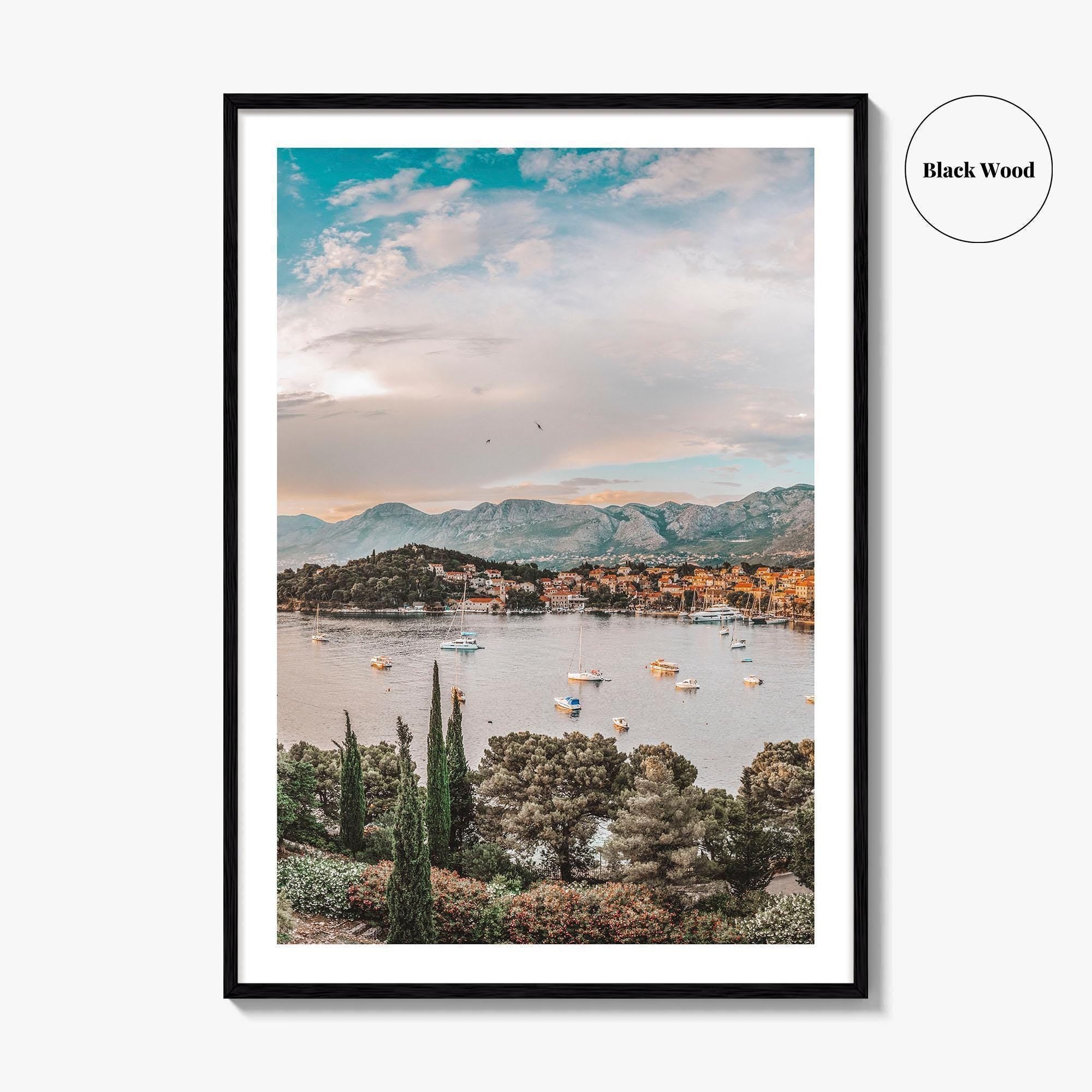 Cavtat Fine Art Photo Print, Dubrovnik, Croatia, Adriatic Coast, Wall Decor