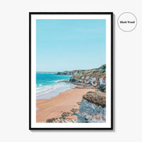 Portrush Fine Art Photo Print, White Rocks Beach, Irish Sea, Northern Ireland Poster, UK