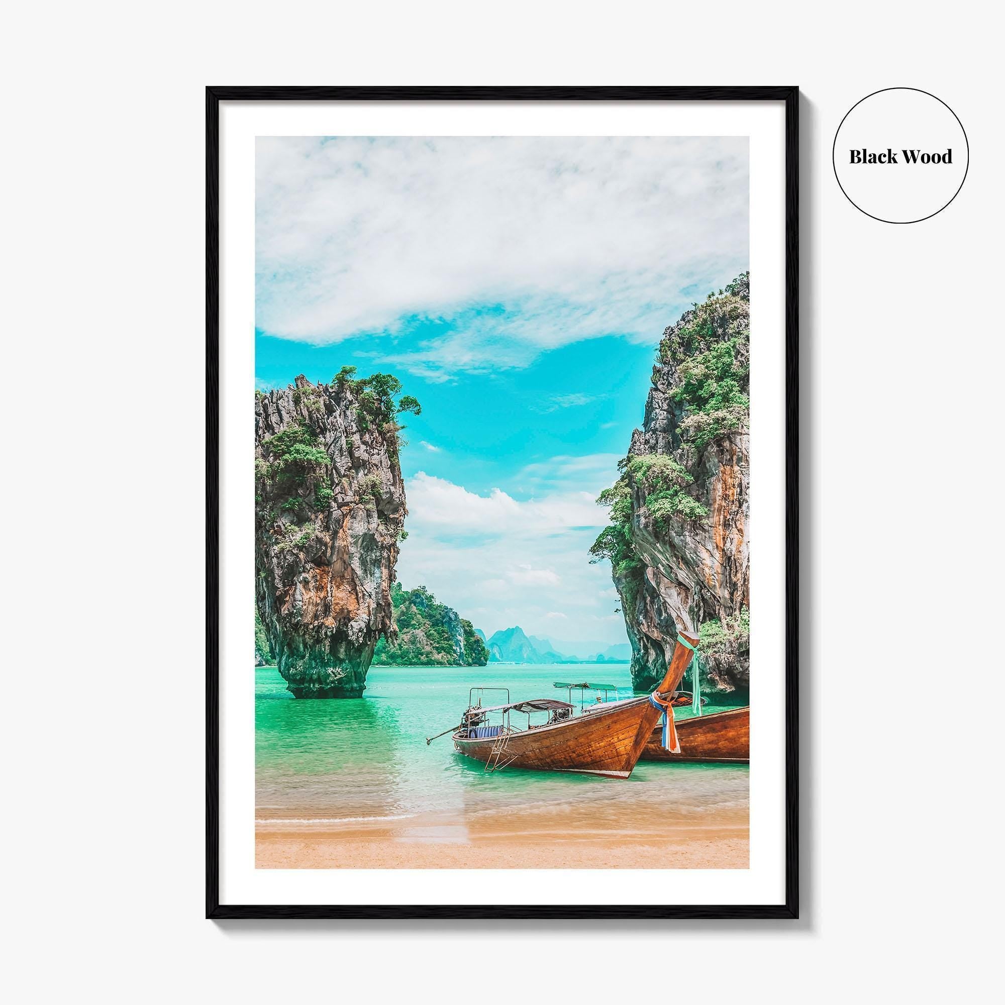 Phuket Fine Art Photo Print, James Bond Island, Phang Nga Bay, Thailand Poster