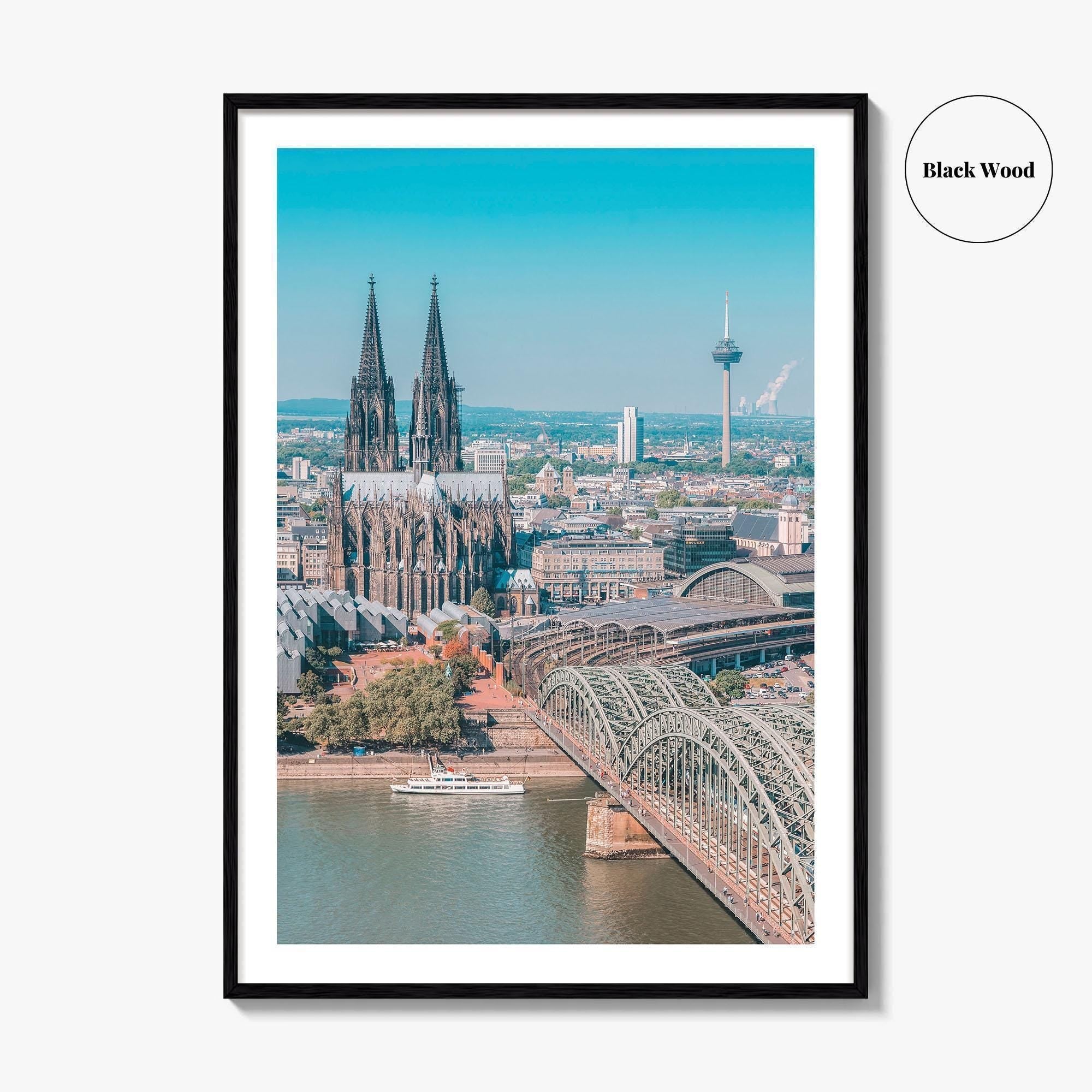 Cologne Skyline Fine Art Photo Print, Köln, North Rhine-Westphalia, Germany Wall Decor