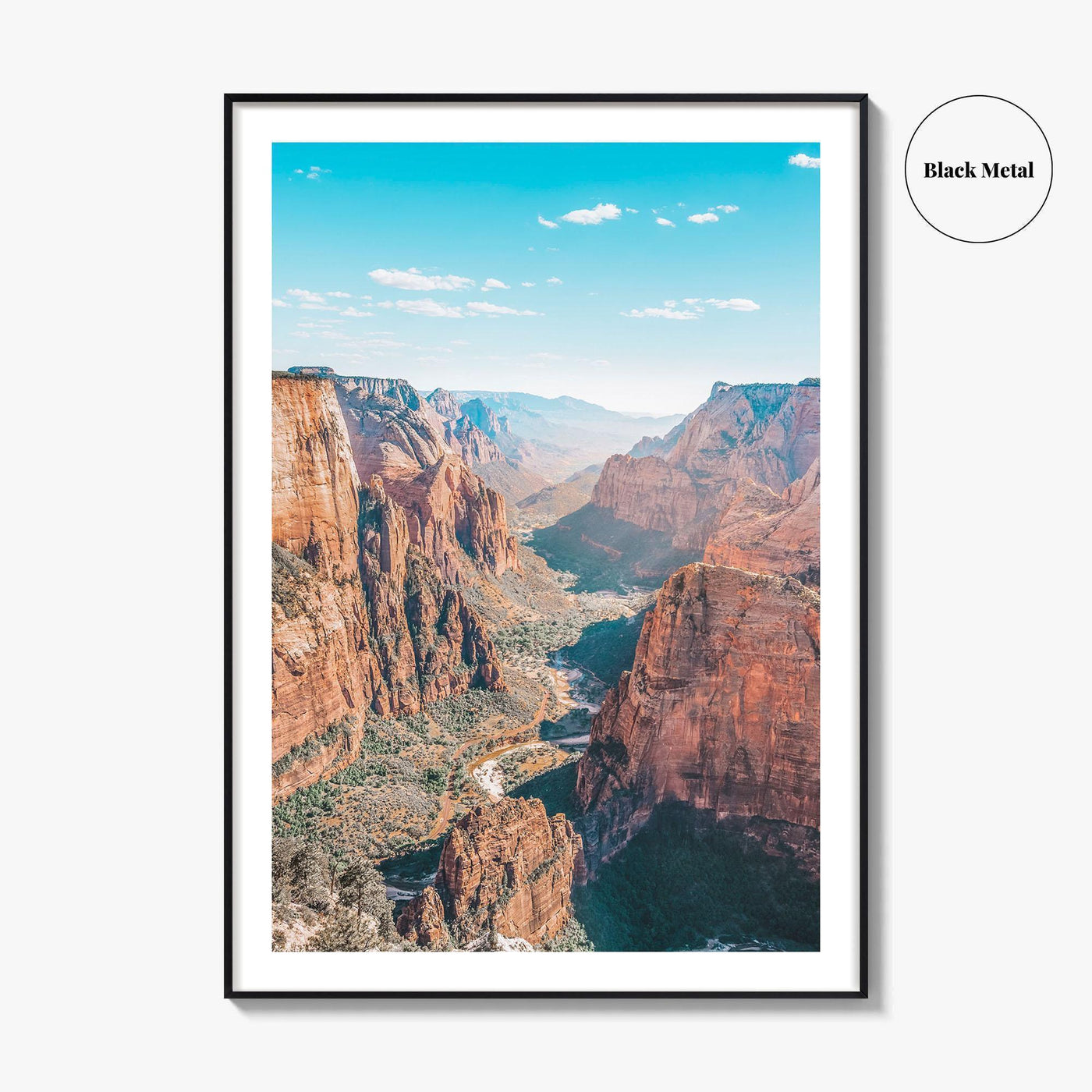 Zion National Park Fine Art Photo Print, Observation Point, Utah, USA, Landscape Poster