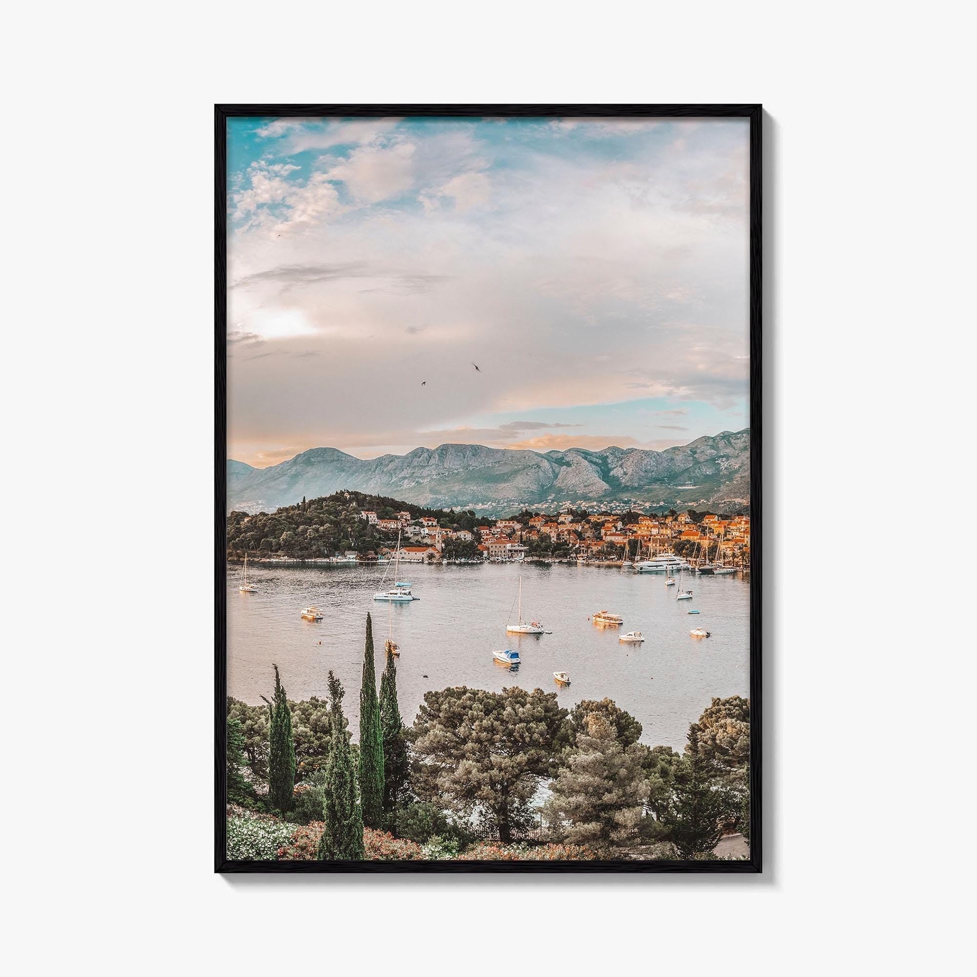 Cavtat Fine Art Photo Print, Dubrovnik, Croatia, Adriatic Coast, Wall Decor