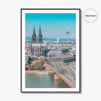 Cologne Skyline Fine Art Photo Print, Köln, North Rhine-Westphalia, Germany Wall Decor