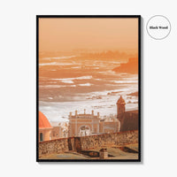 Old San Juan Fine Art Photo Print, Puerto Rico Ocean View Poster