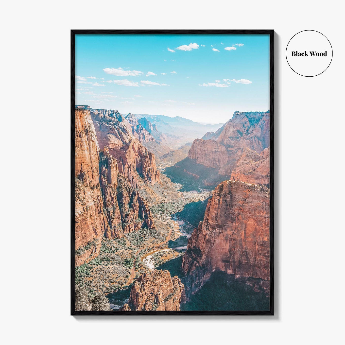 Zion National Park Fine Art Photo Print, Observation Point, Utah, USA, Landscape Poster
