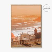 Old San Juan Fine Art Photo Print, Puerto Rico Ocean View Poster