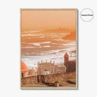 Old San Juan Fine Art Photo Print, Puerto Rico Ocean View Poster