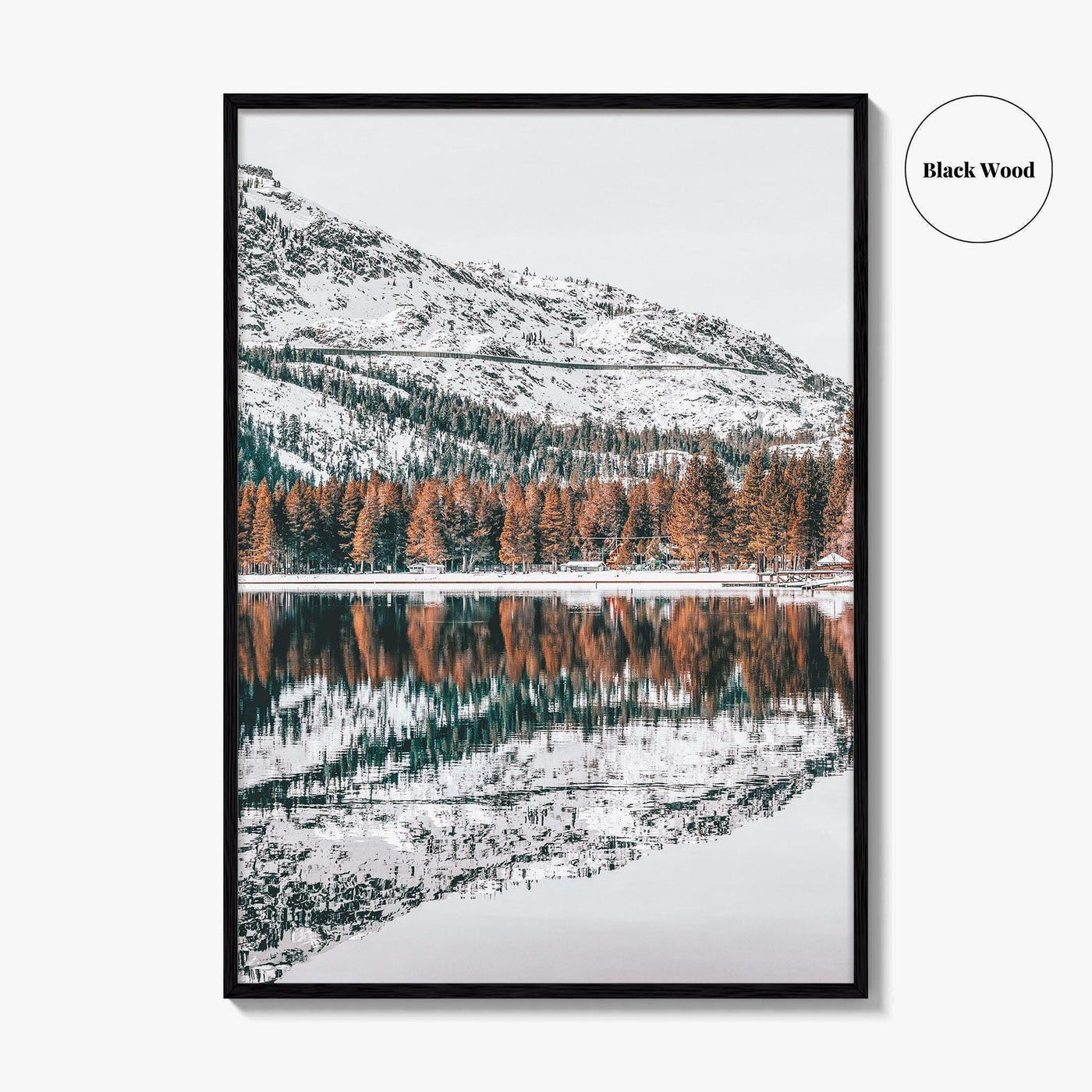 Truckee Fine Art Photo Print, Donner Lake, Tahoe National Forest, California Wall Poster, USA