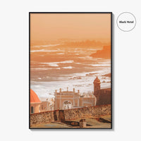 Old San Juan Fine Art Photo Print, Puerto Rico Ocean View Poster