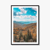 Great Smoky Mountains National Park Fine Art Photo Print, Newfound Pass Tennessee Poster