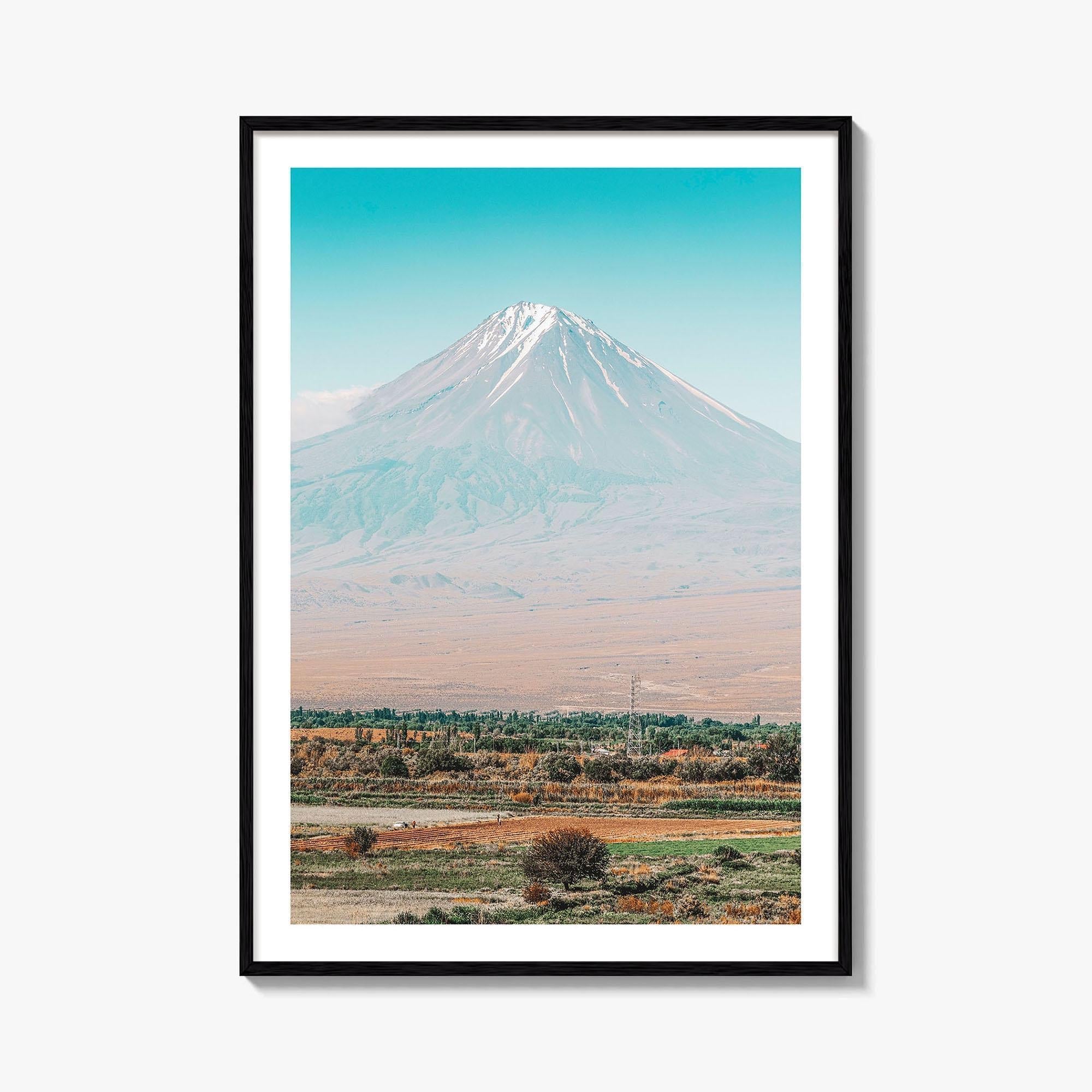 Mount Ararat Armenia Fine Art Photo Print, Yerevan Poster, Mountain Landscape