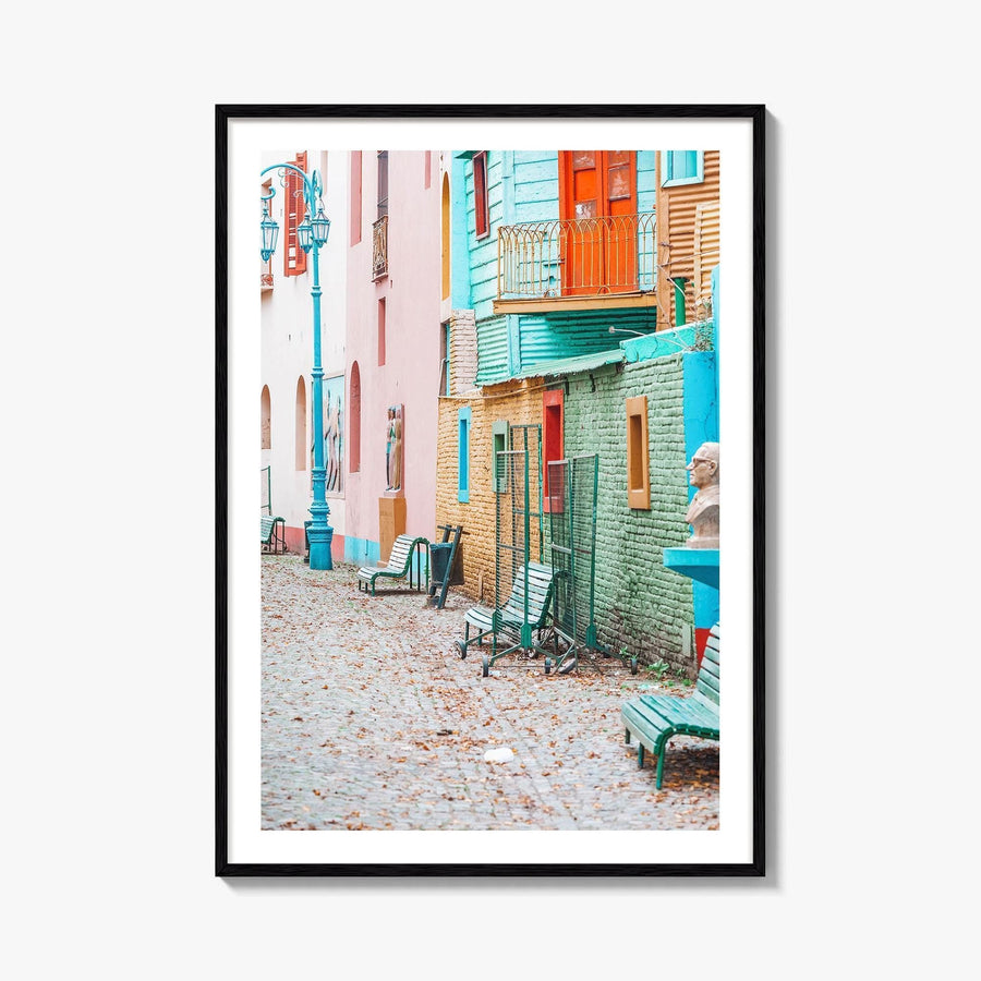 Buenos Aires Fine Art Photo Print, La Boca Caminito, Argentina Poster