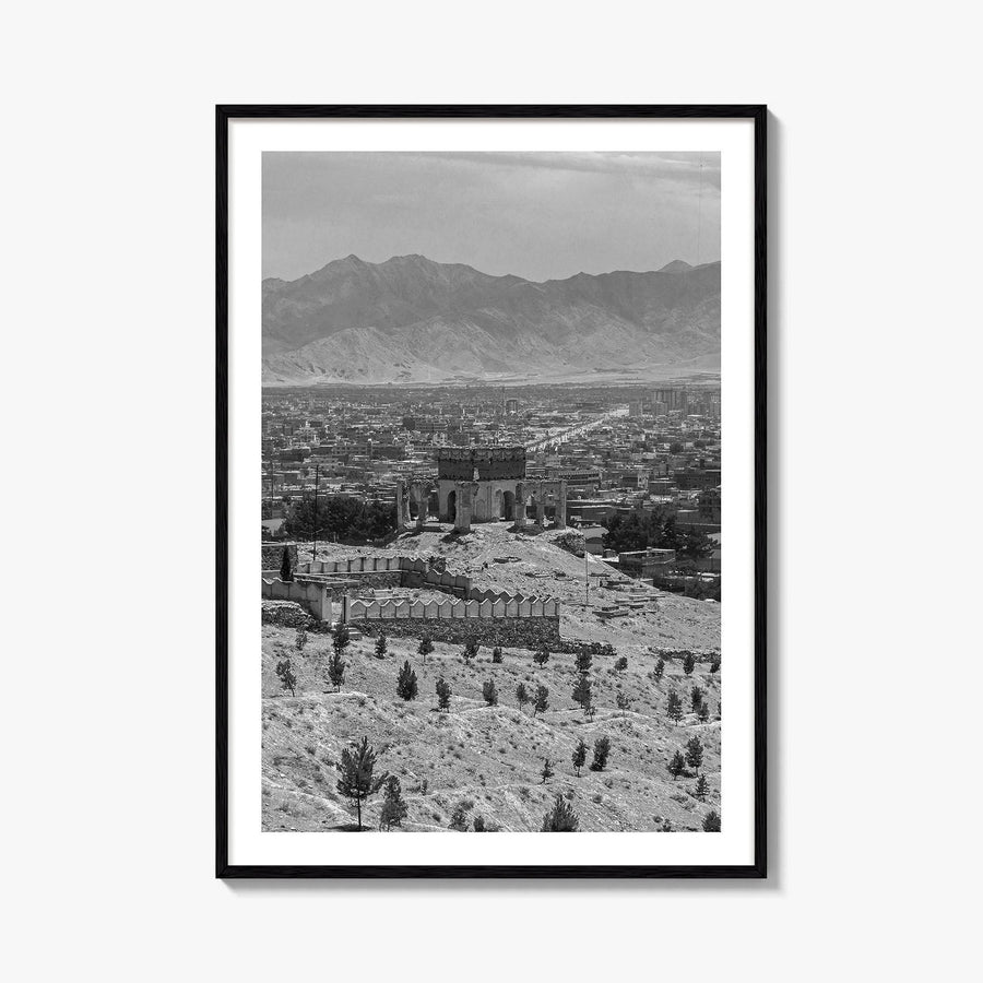 Kabul Black and White Fine Art Photo Print, Afghanistan Wall Poster