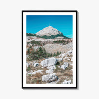 Montenegro Blue Fine Art Photo Print, Lovcen National Park, Dinaric Alps, Wall Decor Poster