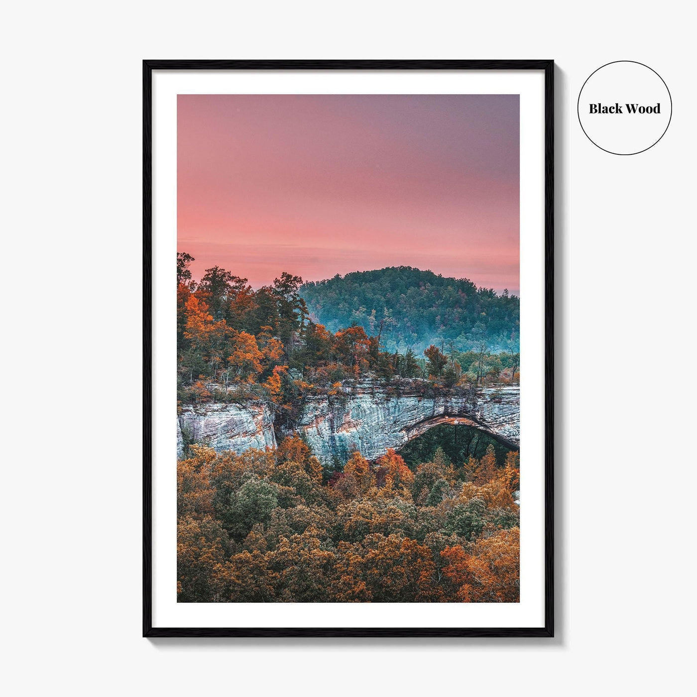 Daniel Boone National Forest Fine Art Photo Print, Natural Arch, Kentucky USA Poster
