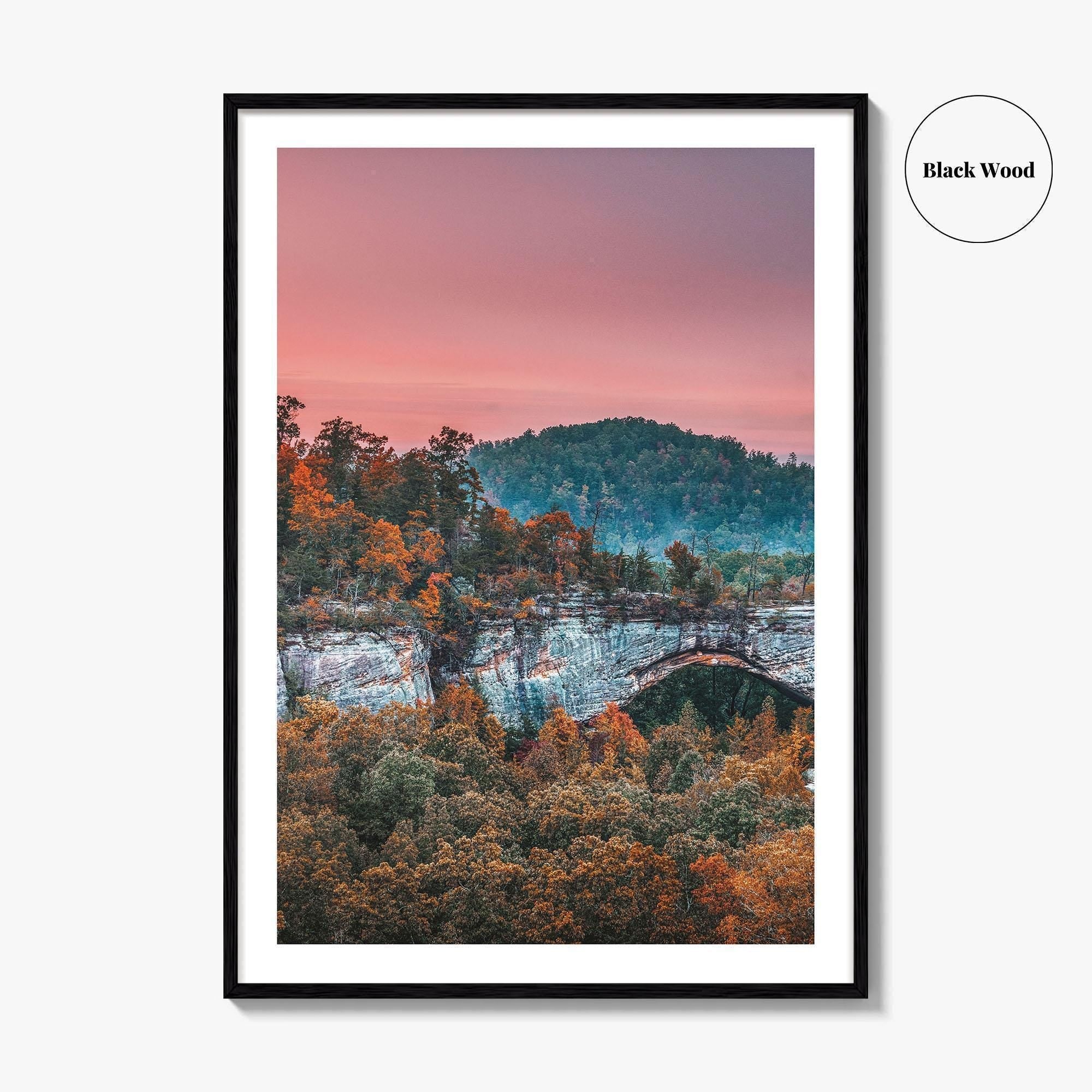 Daniel Boone National Forest Fine Art Photo Print, Natural Arch, Kentucky USA Poster