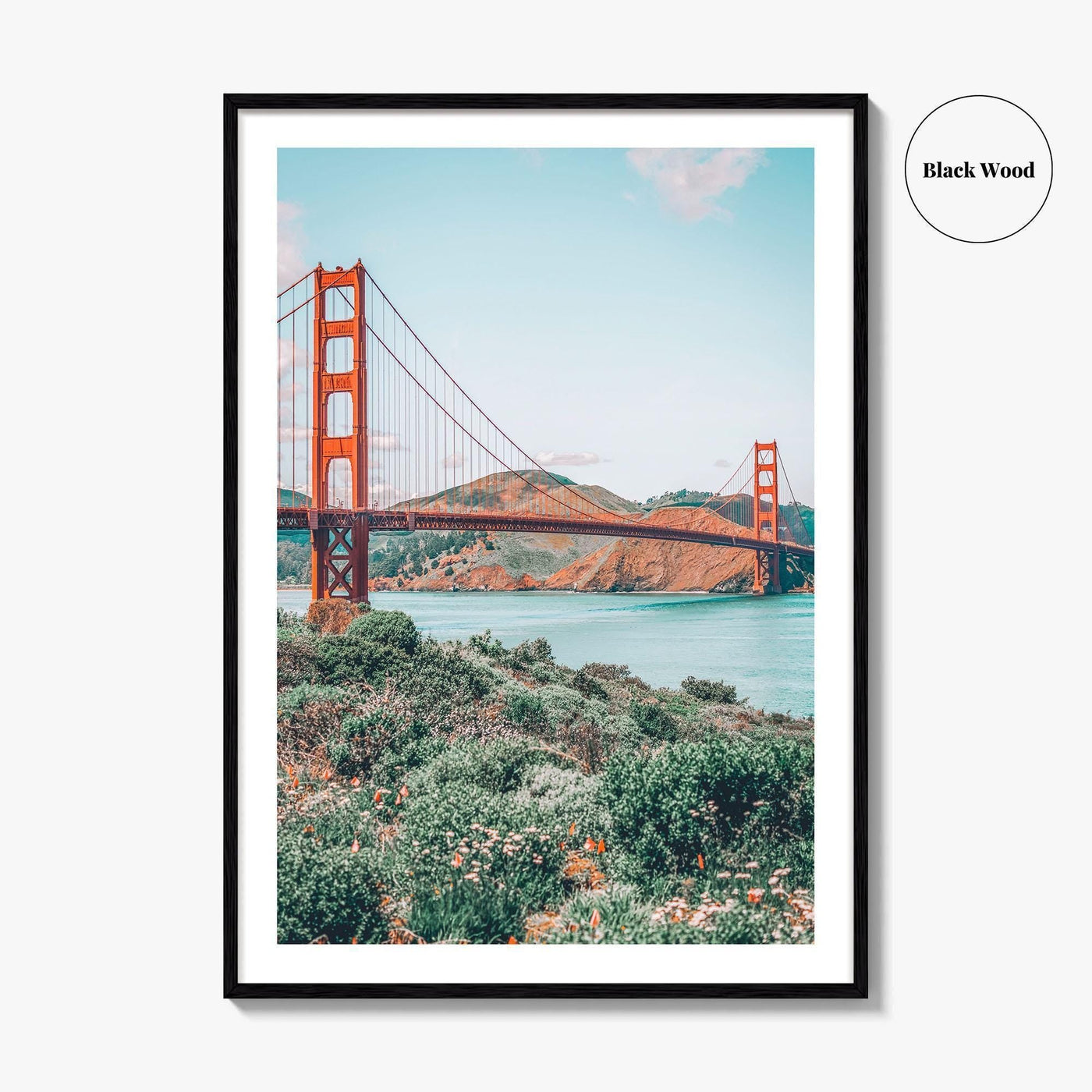 Golden Gate Bridge Fine Art Photo Print, San Francisco, Bay Area, California, USA Poster