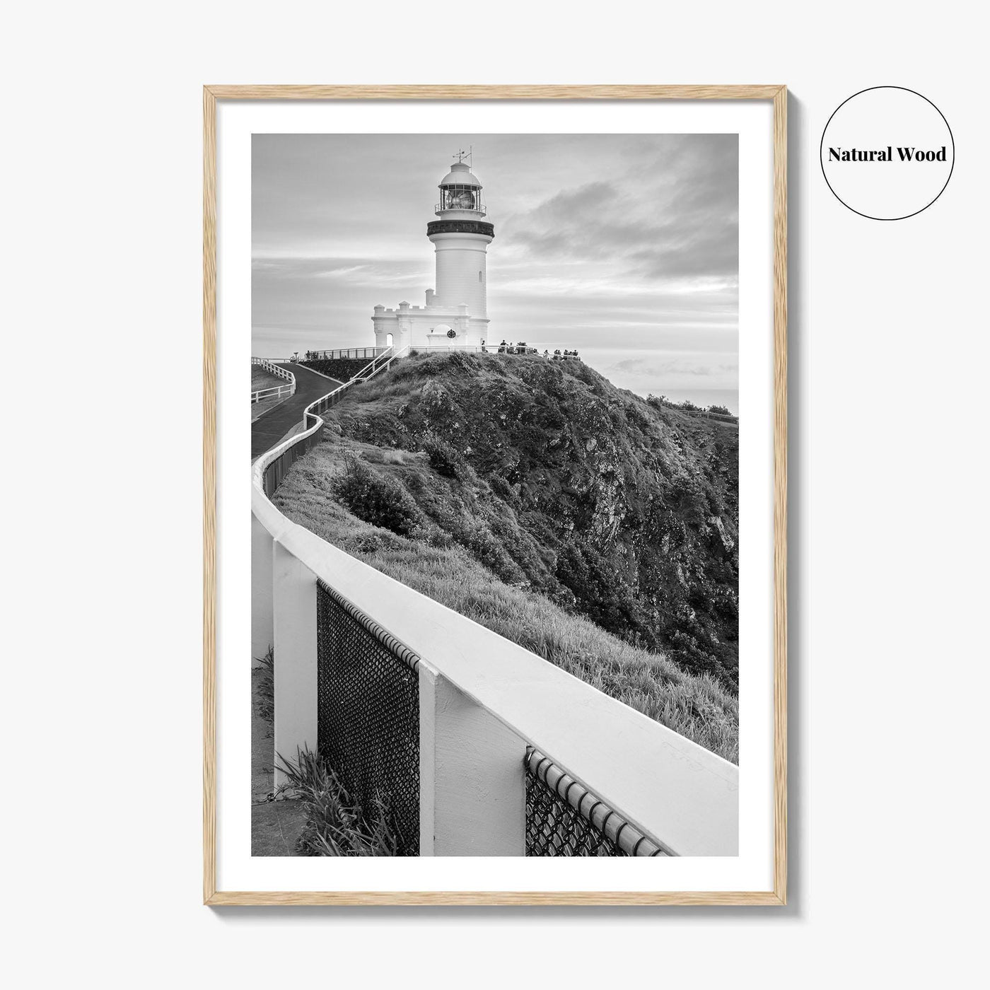 Byron Bay Black and White Fine Art Photo Print, NSW, Australia Wall Decor, Poster