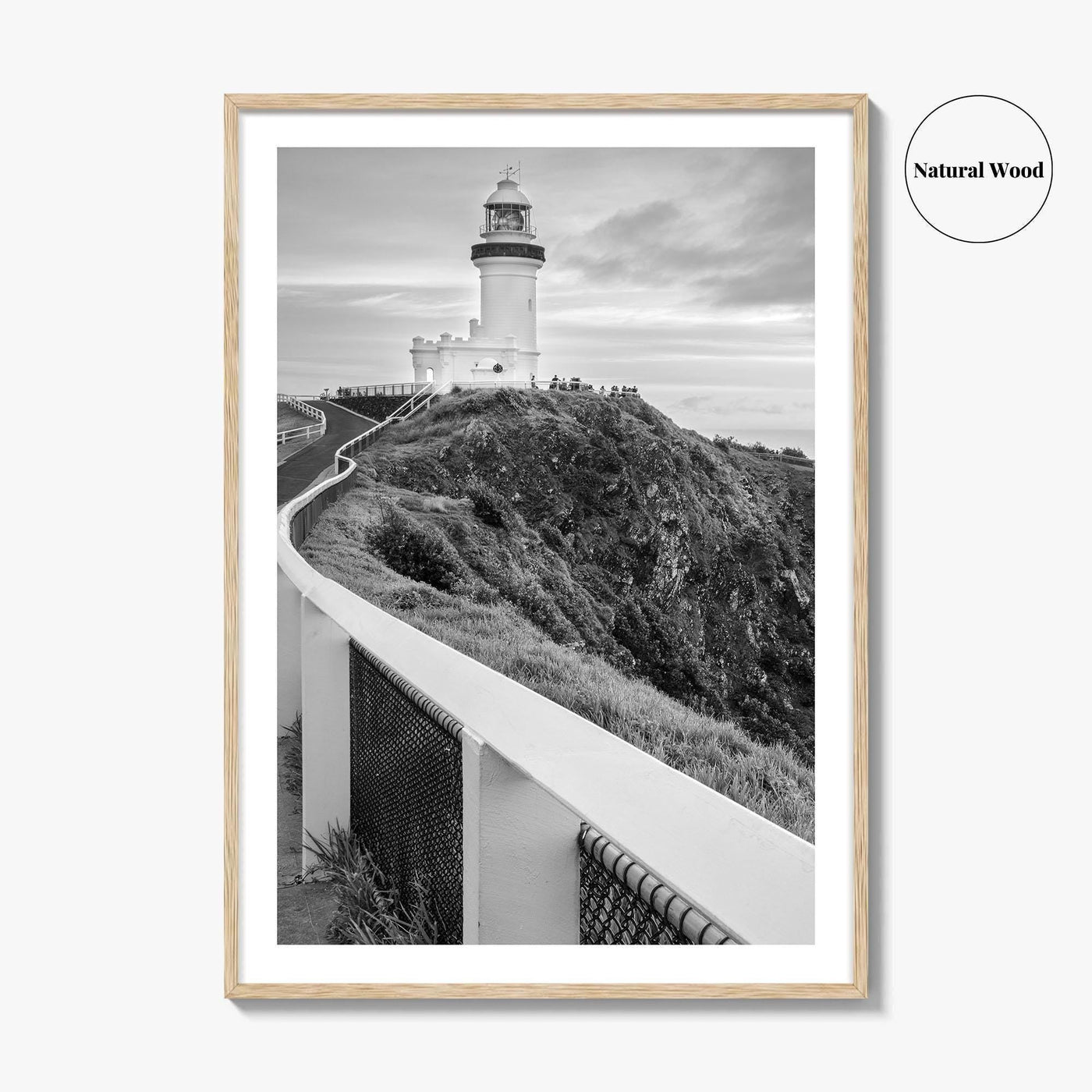 Byron Bay Black and White Fine Art Photo Print, NSW, Australia Wall Decor, Poster