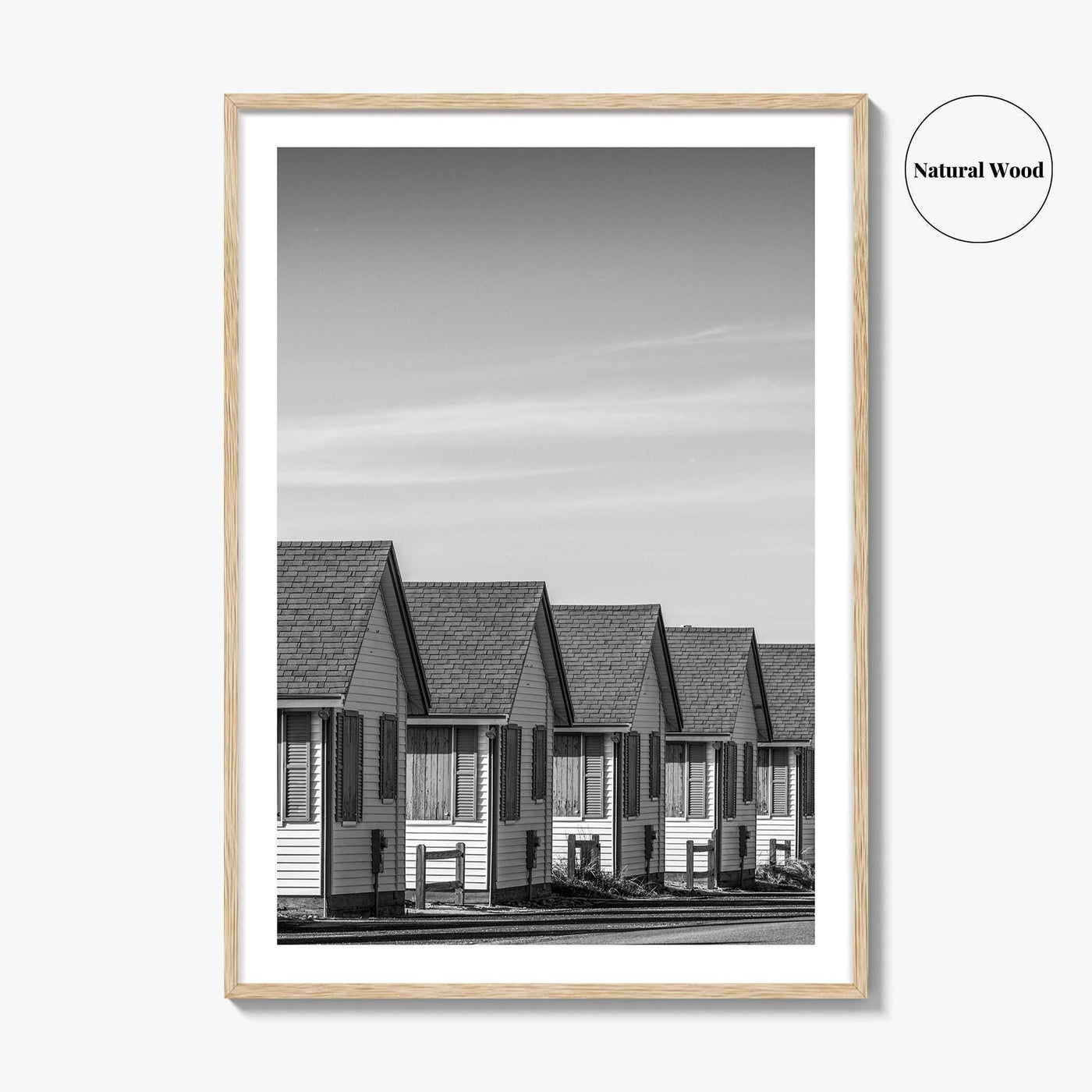 Cape Cod Black and White Fine Art Photo Print, Provincetown, Massachusetts, Wall Poster