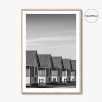 Cape Cod Black and White Fine Art Photo Print, Provincetown, Massachusetts, Wall Poster