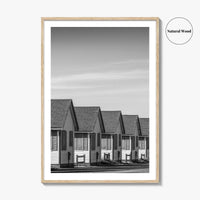 Cape Cod Black and White Fine Art Photo Print, Provincetown, Massachusetts, Wall Poster