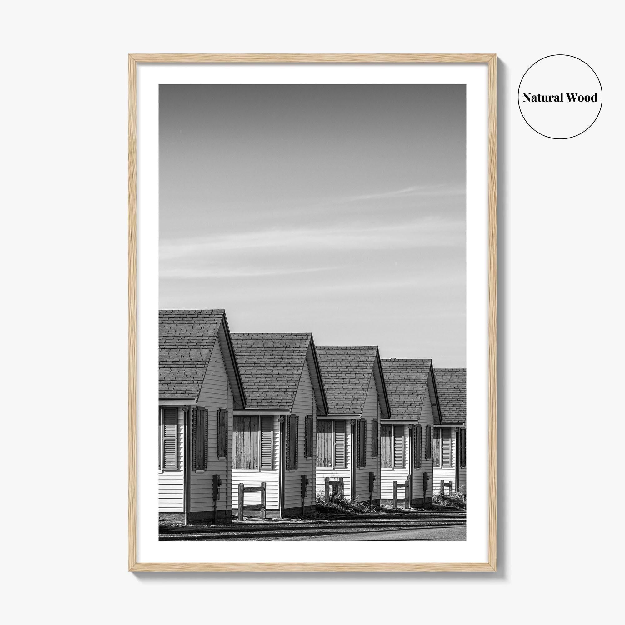 Cape Cod Black and White Fine Art Photo Print, Provincetown, Massachusetts, Wall Poster