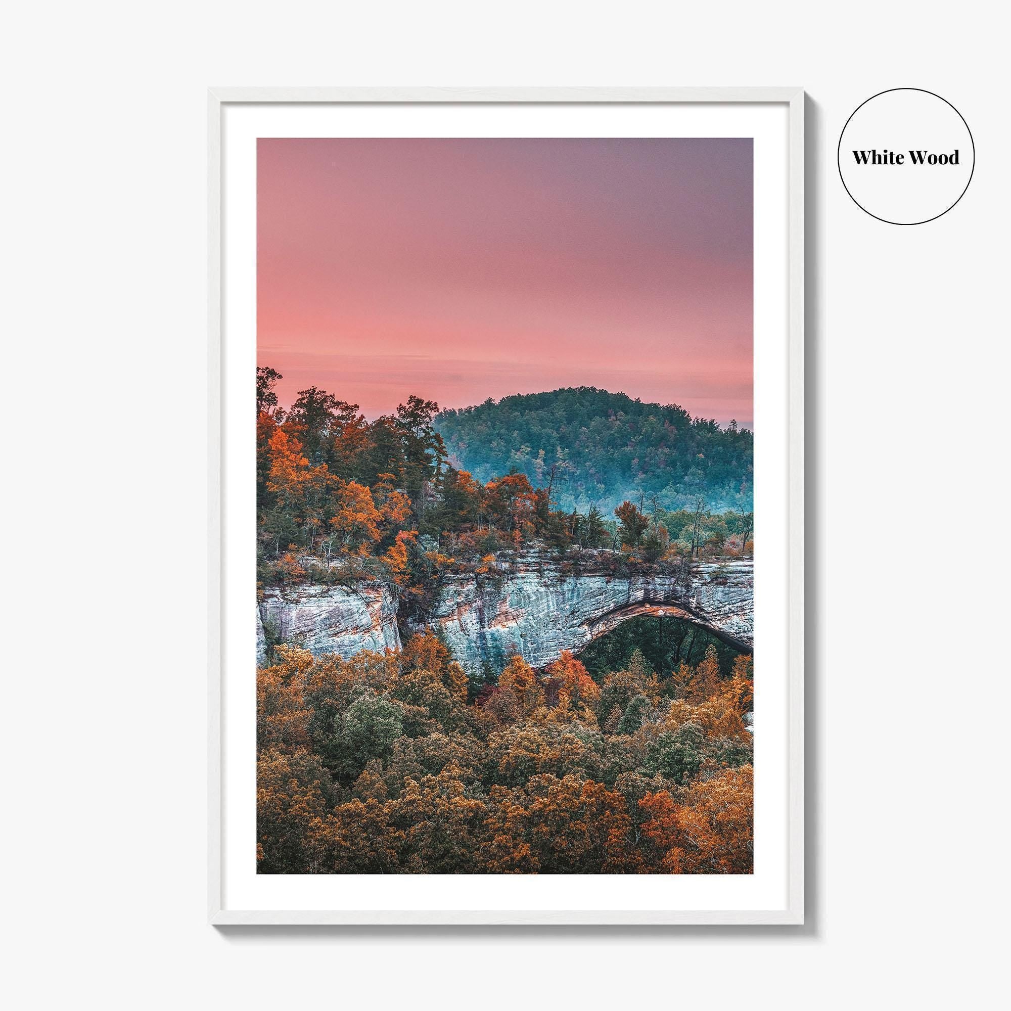 Daniel Boone National Forest Fine Art Photo Print, Natural Arch, Kentucky USA Poster