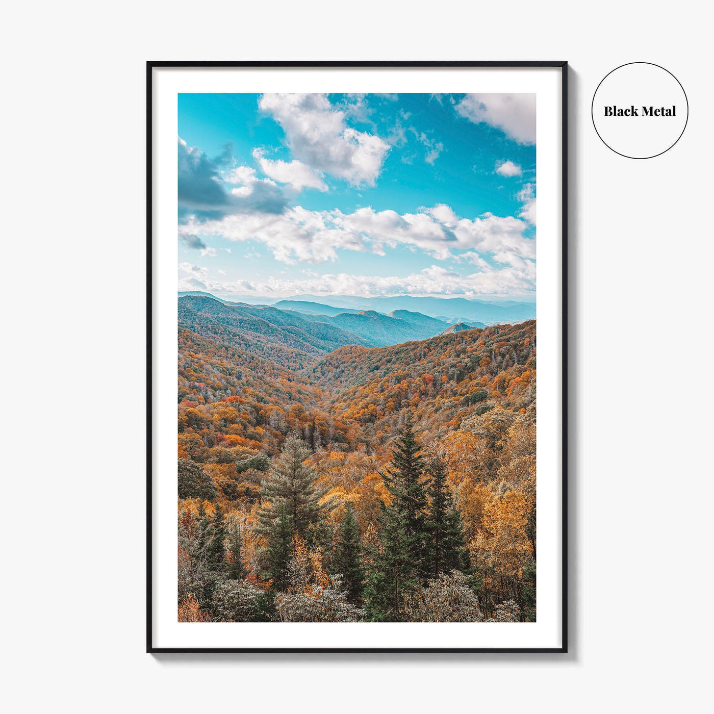 Great Smoky Mountains National Park Fine Art Photo Print, Newfound Pass Tennessee Poster
