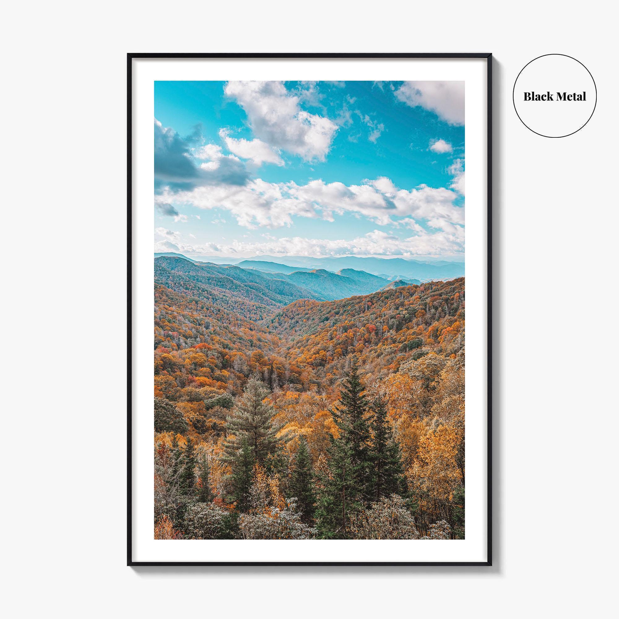Great Smoky Mountains National Park Fine Art Photo Print, Newfound Pass Tennessee Poster