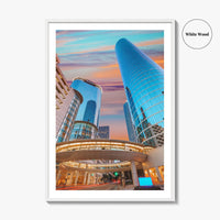 Houston Skyline Fine Art Photo Print, Downtown Poster, Texas USA