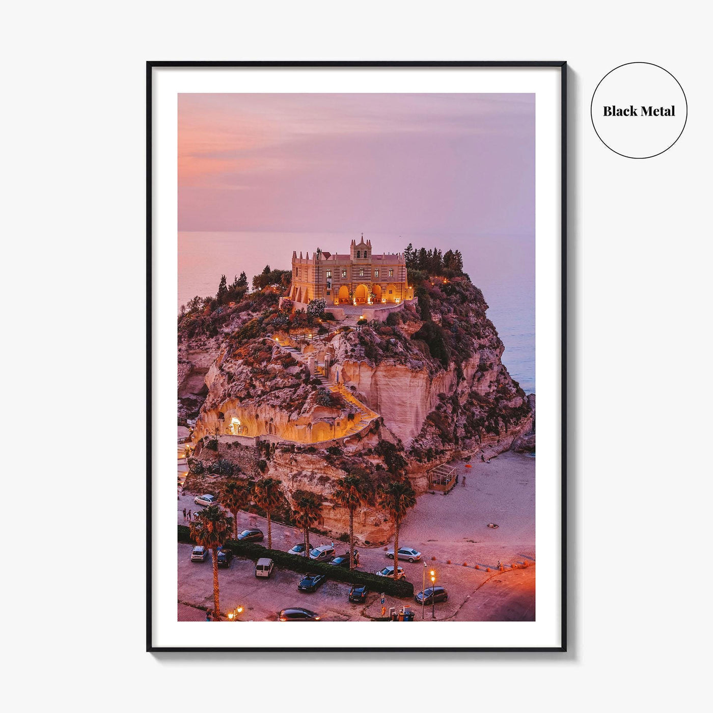 Tropea Fine Art Photo Print, Santa Maria dell'Isola, Calabria Italy, Wall Poster