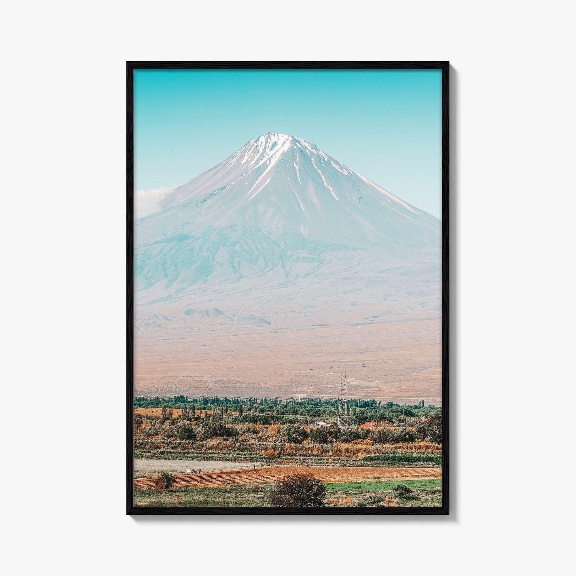 Mount Ararat Armenia Fine Art Photo Print, Yerevan Poster, Mountain Landscape